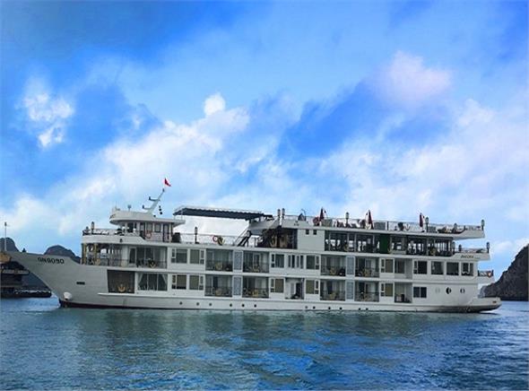 Tour du thuyền 5 sao Ancora 2 ngày 1 đêm Tour du thuyền 5 sao Ancora 2 ngày 1 đêm